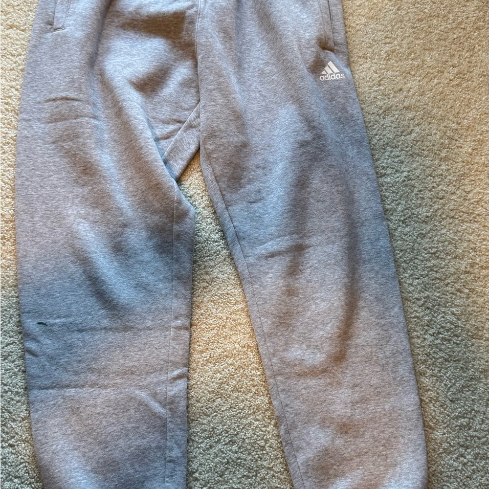 Adidas Kids Light Gray Joggers